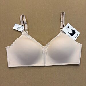 Leonisa ComfortFit Wireless Push-up Bra Nude Size 36 NWT